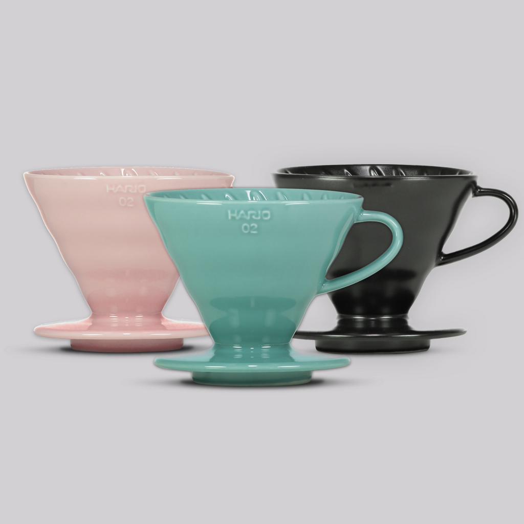 Hario V60 Ceramic Dripper - Matte White - Sweet Beat Sligo