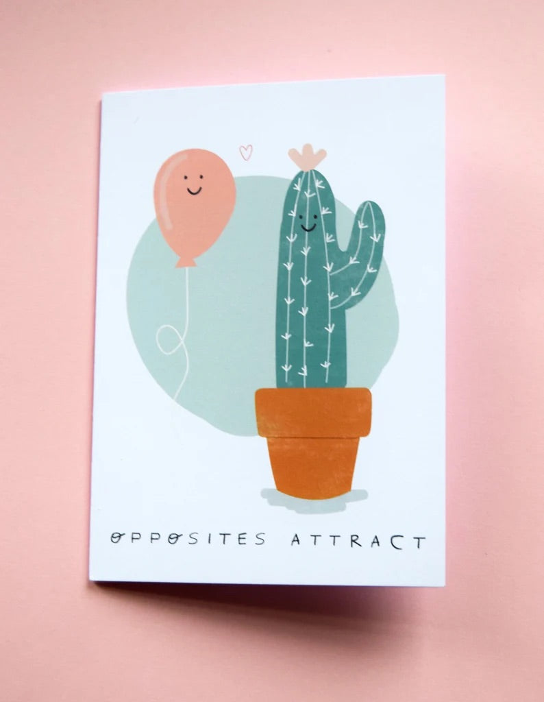 Opposites Attract Card